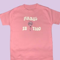 Image 1 of Personalised Birthday Tee