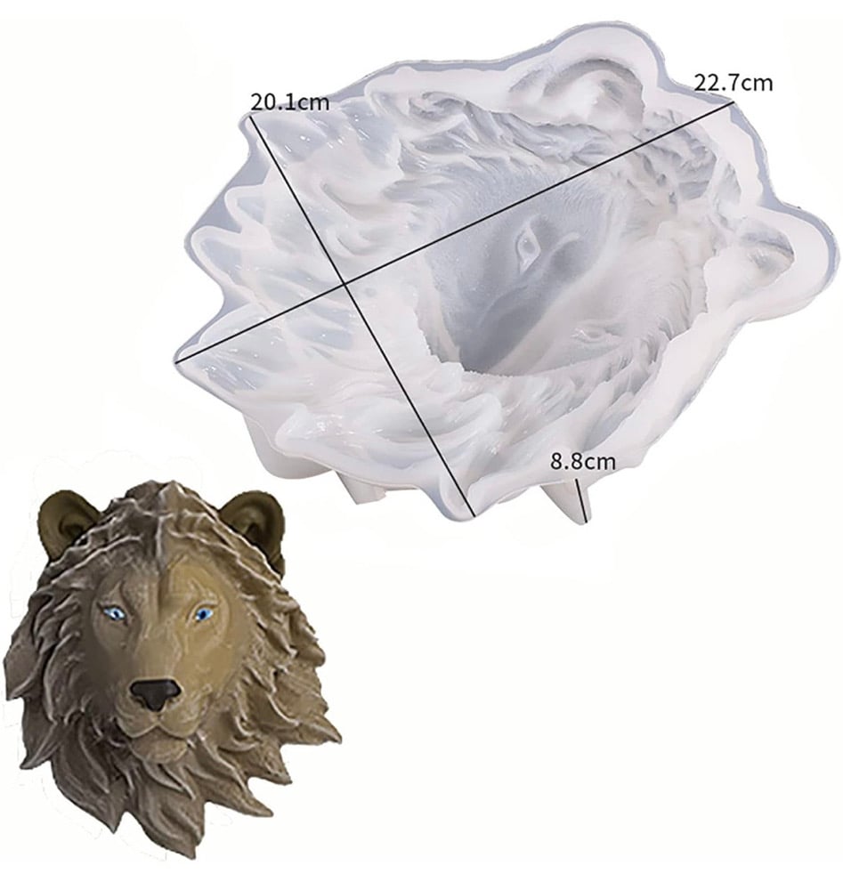 Image of White Lion Head