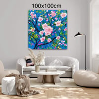 Image 2 of Custom Size Extra Large Art - Blossom