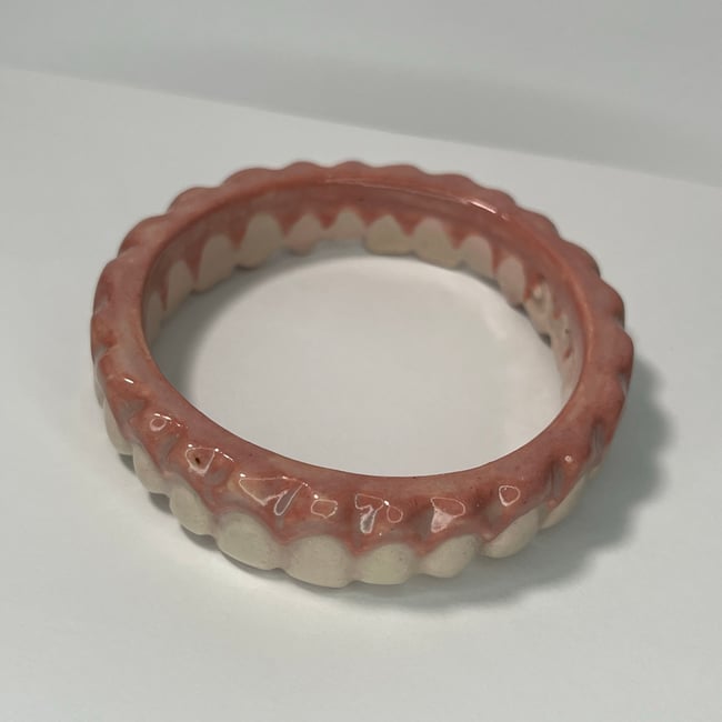 Teeth Bracelet B - 7.25 in Inner Circumference