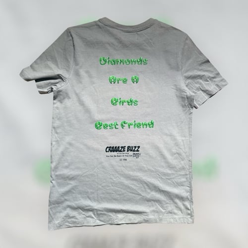 Image of diamonds are birds best friend tee