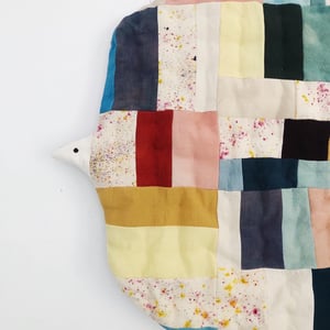 Image of Patchwork bird rug