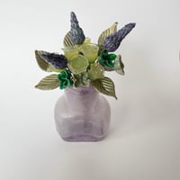 Image 3 of Posy Lemon Roses with Lavender