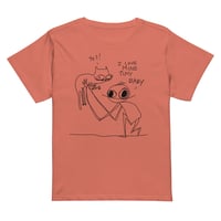 Image 6 of tiny baby Women’s high-waisted t-shirt 