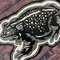 Image 3 of Toad Woodcut
