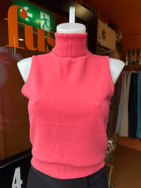 Image 2 of 90’s Coral Knit Jumper M/L