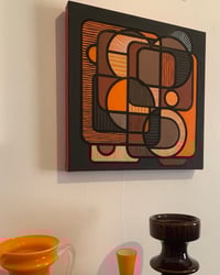 Image 7 of ‘Metaphysical Essence’ acrylic painting on canvas 40cm x 40cm