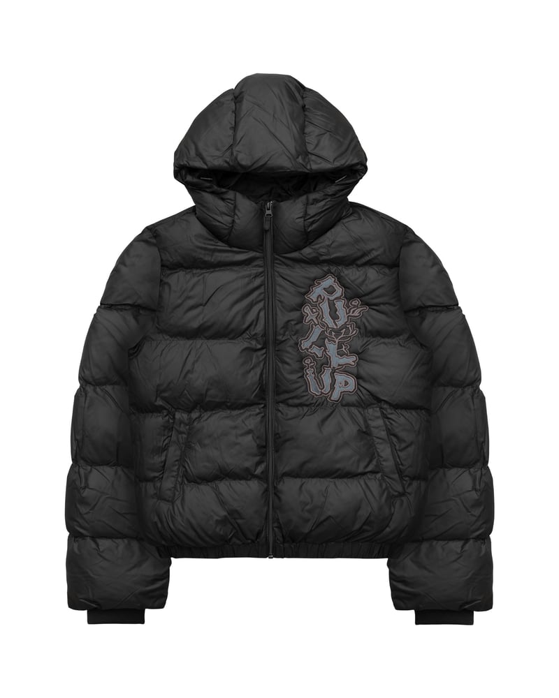 Image of Black Frost Puffer Jacket 