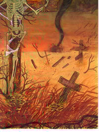 Image 5 of American Heartland Original Watercolor Painting 