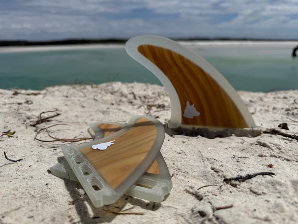 Image of Premium Fibreglass And Bamboo Thruster Set