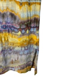 Image 3 of ♻️ UPCYCLED XL Tall J. Jill 100% Cotton Tunic Tank/ Dress in Honey Agate Ice Dye