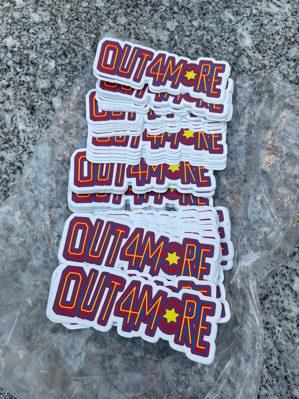 Image of Custom 4 inch Die Cut Stickers (100 pack)
