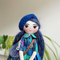 Image 2 of Tiny Handmade doll 5" tall dollhouse J12