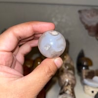 Image 4 of Flower Agate Small Sphere