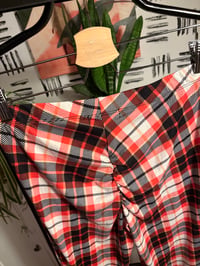 Image 3 of Plaid flare butt tights 