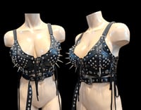 Image 5 of Black belted bralette 