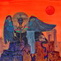 Image 1 of The Sentinel Original Watercolor 