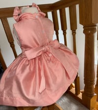Image 3 of Peach shimmer sleeveless 