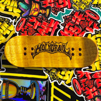 Image 4 of 33.3mm Popsicle(SQUIRE) UV Sensitive Color-shift "Holy Buzz" Real Wear Graphic