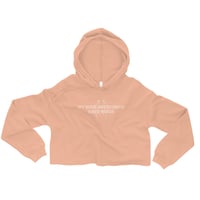 Image 3 of Officially licensed | Melissa Roehrich | Book Boyfriend | Cropped Hoodie | Printed