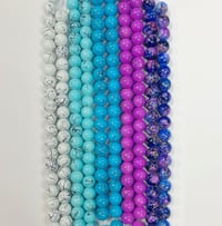 Image 2 of 10mm Multicolor Glass Bead Strands 5