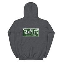 Image 12 of License Plate Front & Back Print Hoodie-6 COLORS AVAILABLE