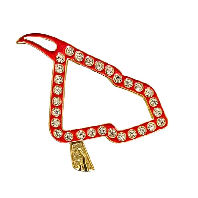 Fitted Fire x Kmstayintrue - Axe Border Pin