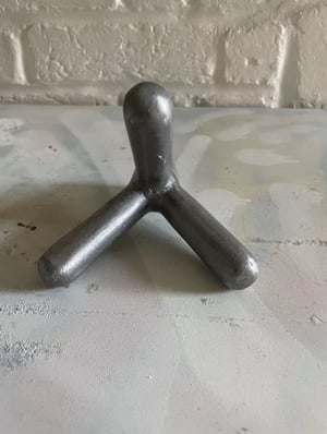 Image of Vintage metal candlestick