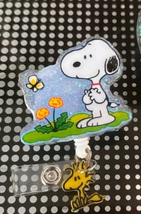 Image 3 of snoopy badge reels