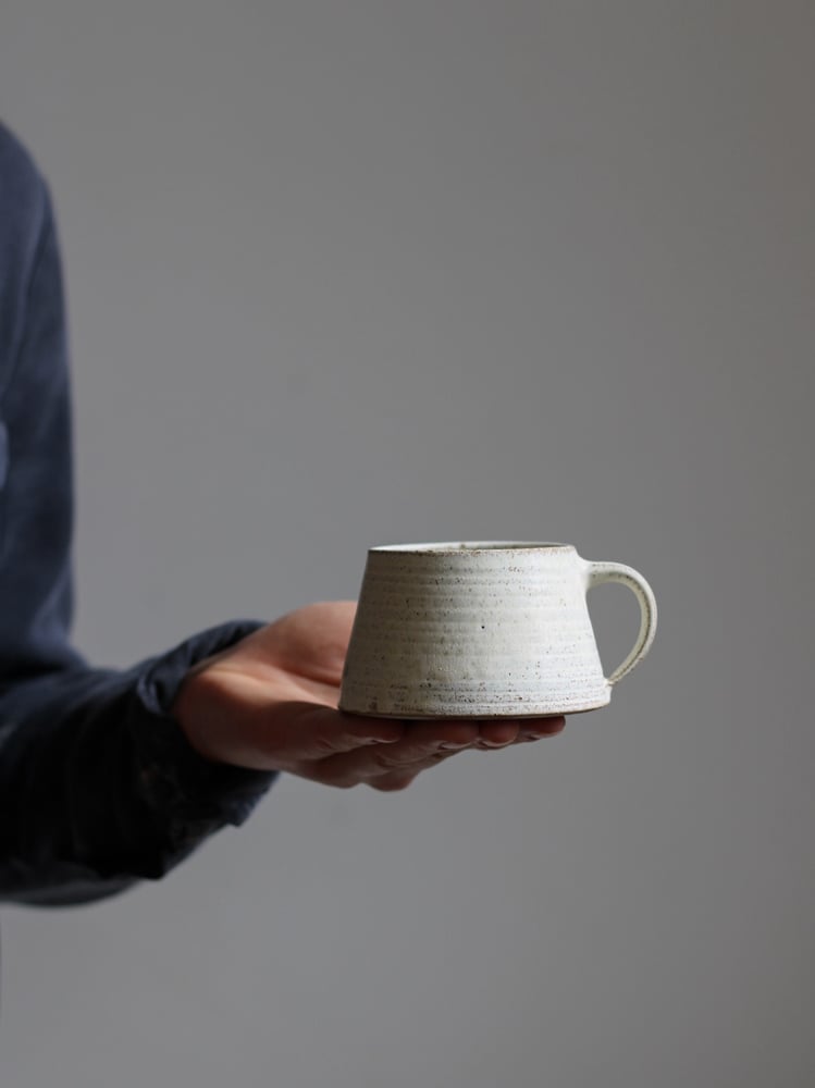 Image of espresso mug in textured dune