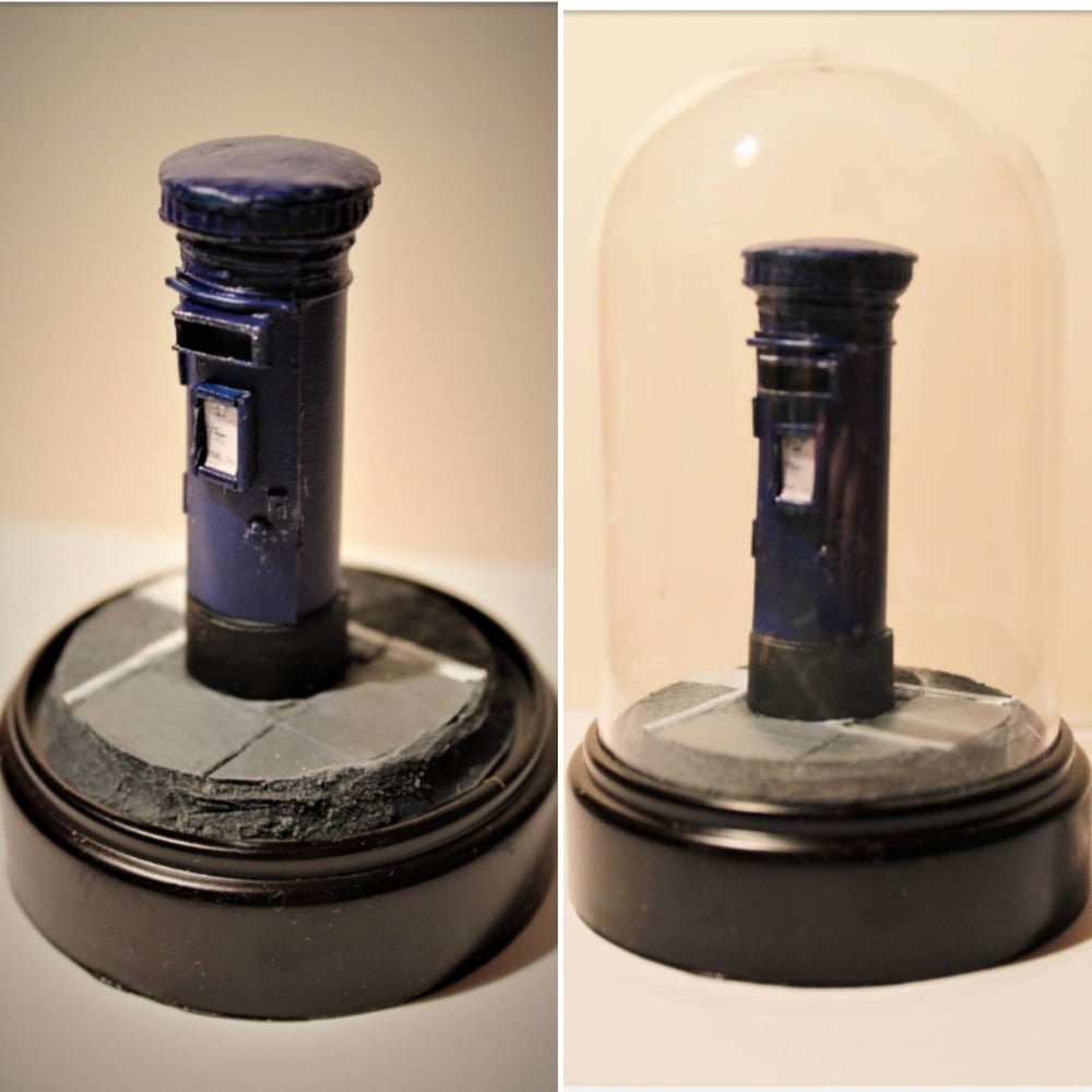 Miniature post box dioramas | Time Capsule Scratch Builder