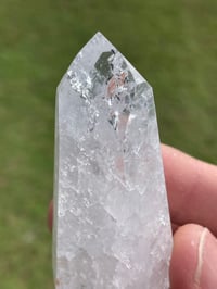 Image 2 of Crackle Quartz Crystal Tower #1487