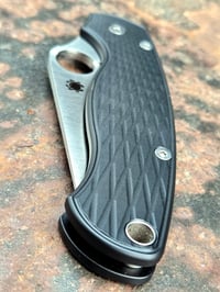 Image 4 of Titanium Scales For Spyderco PM2 (Draco's Armor)