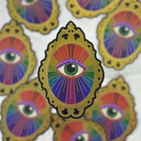 Image 1 of Sticker - Rainbow Eye