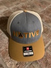 Georgia Native Low Profile Trucker Grey/Tan 