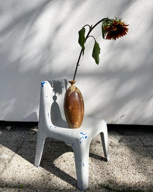 Vase " Brun Hale "  de Nassera Babio