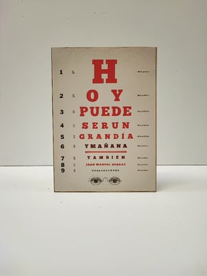 Image of Agudeza visual. Serrat.