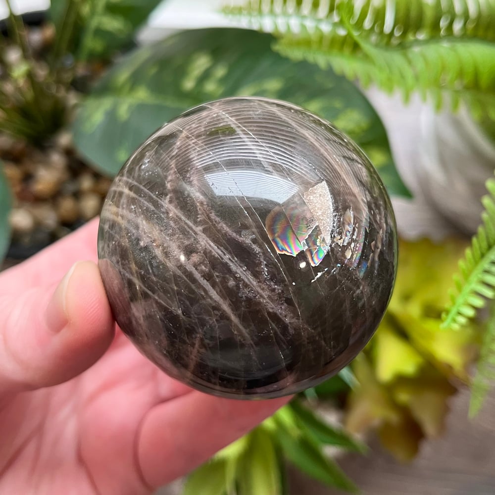 Black Moonstone Sphere C