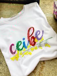 Image 3 of Camiseta bordada a man. CEIBE-toxo. Talla S corte unisex.