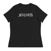 Image 3 of JACKONUTS ON YOU GRAY LADIES TEE