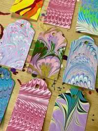 Image 2 of Marbled Gift Tag Sets