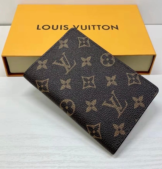 Image of Leather Passport Holder Book
