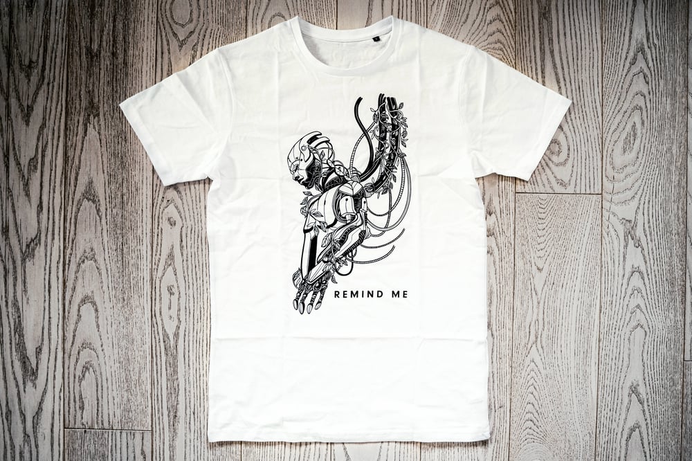 Image of 'Remind Me' UNISEX t-shirt [ BLACK // WHITE ]