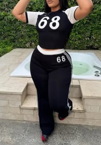 Image 3 of Game Day Knitted Pant Set