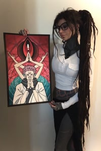 Image 1 of Original painting- Sukuna 