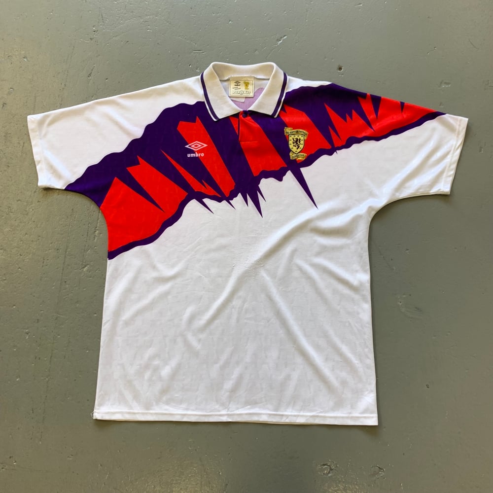 Image of 91/93 Scotland Away shirt size xl 