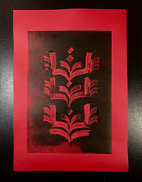 Image 1 of Monotype On Red 2