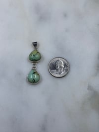 Image 2 of Blue Moon Turquoise Pendant 