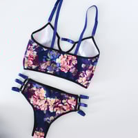 Image 2 of Ready to ship- navy floral