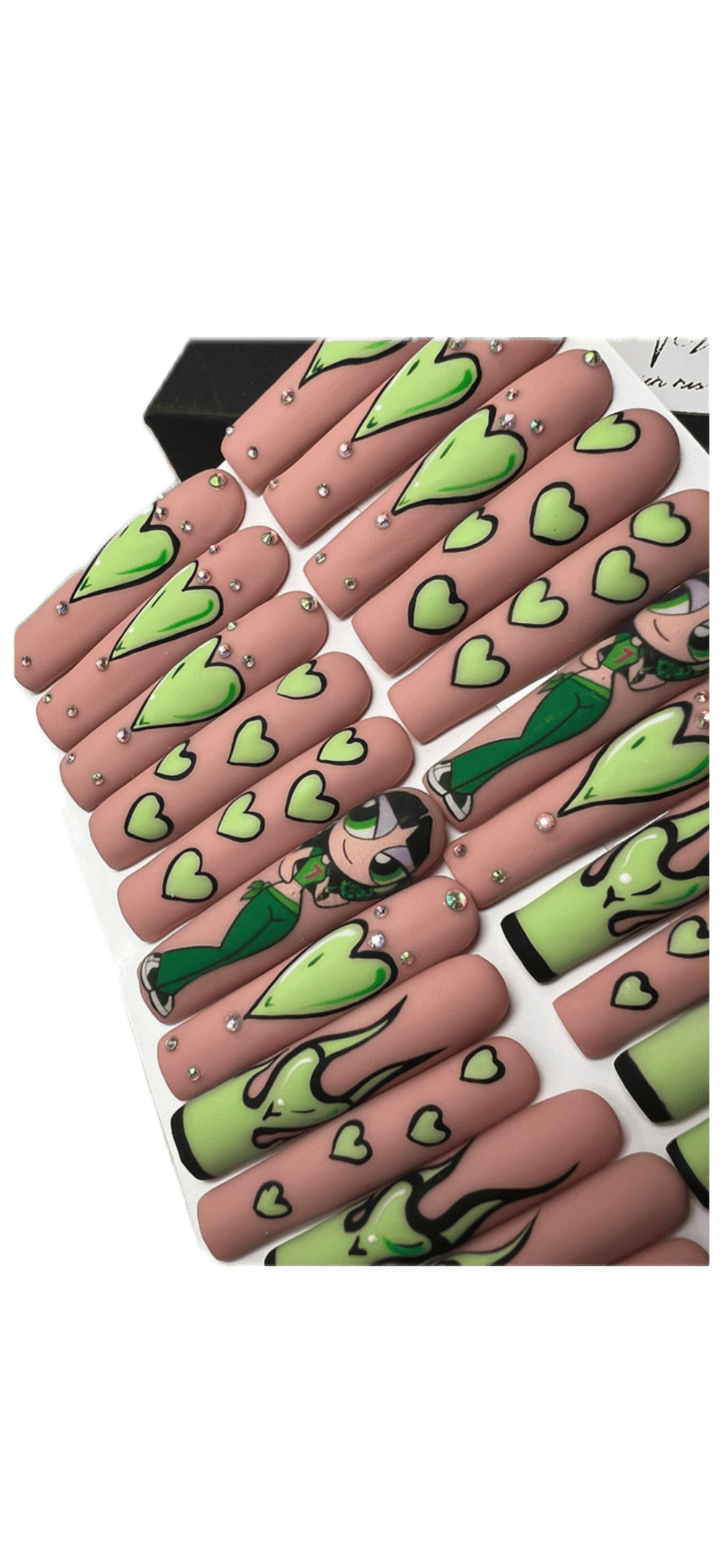 Image of Buttercup 20 piece press on nails set